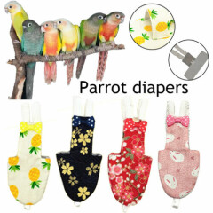 Bird Pet Flying Suits Diapers Cute Fruit Cat Rabbit Printed Nappy Parrot Diapers
