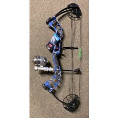 PSE D3 BLUE Bowfishing Compound Bow,FISHING MUZZY REEL REST FINGERS