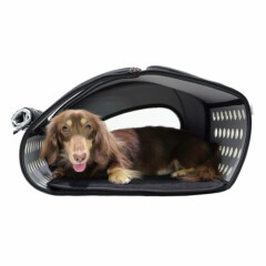 Ibiyaya Convertable Pet Carrier & Car Seat on Wheels for Cats & Dogs - Chocolate