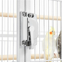 54'' Large Flight Bird Cage for Parakeet Cockatiel Green Cheek Conure with stand