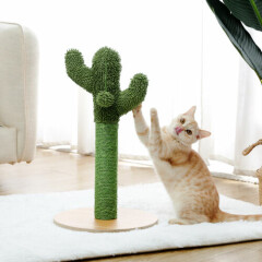 PAWZ Road Cactus Cat Tree Scratching Post with Natural Sisal Ropes Cat Scratcher