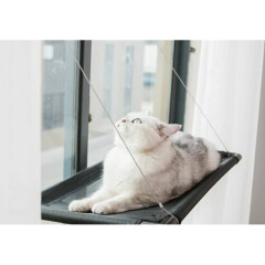 Cat Window Perch For Summer Cat Hammock Window Seat Window Mounted Cat Bed