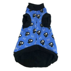 Sphynx Cat Shirt Blue Skulls - Clothes Clothing Cotton Coat Vest Jumper Sweater