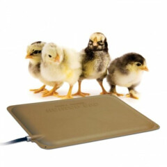 K&H Outdoor Chick Chicken Heater Heated Pad Thermo-Peep Pad Mat 9" x 12"