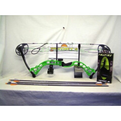  Diamond by Bowtech - Prism Neon Green Package- Right Hand 5-55# 18-30" Draw