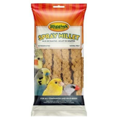 Higgins 466557 Bird Food Formula, One Size - Natural Spray Millet Made in USA