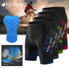 4D Padded Cycling Shorts Gel Mens Bicycle Bike Pants Underwear Trousers Shorts