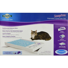 New Sealed PetSafe ScoopFree Blue Crystals Cat Litter Disposable Tray