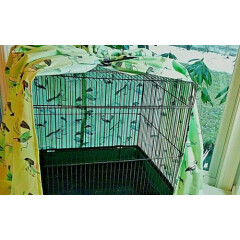 JUMBO Bird CAGE COVER ONLY 100% Cotton Print