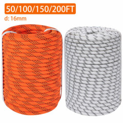 5/8" Double Braid Polyester Rope Nylon Pulling Rope 8200LBS Load Sailing Rope