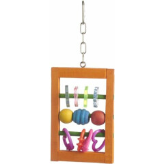 Bodacious Bites Abacus Bird Toy Multicolor by Prevue Pet Products
