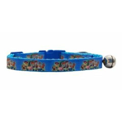 Blue Buzz Woody " Toy Story inspired " pet safety kitten cat collar bell