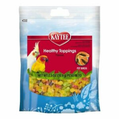 Kaytee Fiesta Healthy Toppings Papaya Treats for all Birds 2.5oz (Free Shipping)