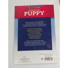 Pet Care Guides Caring for Your Puppy Paperback Book