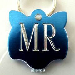Personalised CAT & Kitten Id TAG Collar name DISC (Small) Engraved and Post Free
