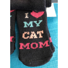 Pet & Owner Socks. Navy. Owner Socks Adult 9-11. Cat Has 4 Socks With Grip. NEW