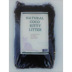 Natural Organic Coco Kitty Litter, 10 lb (No Chemical & Fragrance Free)