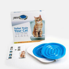 Cat Toilet Training Kitten Litter Tray Box Cat Litter Mat Pet Cleaning Supplies