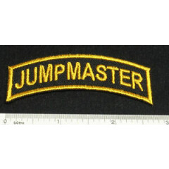 Set of 2 JUMPMASTER Patches for Skydiving Parachute Shirt Cap Rig Gear 25Q