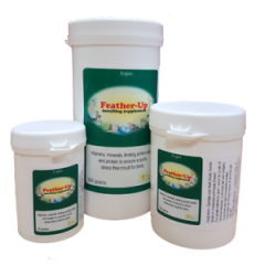 FEATHER-UP MOULTING SUPPLEMENT FOR BIRDS 100G BY THE BIRDCARE COMPANY