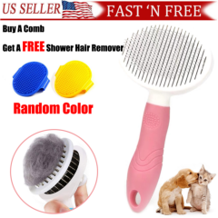 Best Popular Pet Hair Brush Pro Dog Cat Hair Remover Comb Grooming Massage Brush