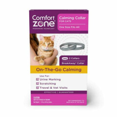 COMFORT ZONE CAT CALMING COLLAR 2pk EACH