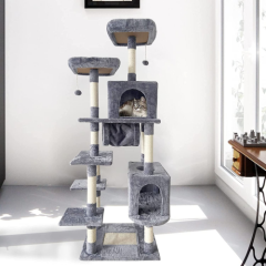 Multi-Level Cat Tree New Play House Climber Activities Centre Tower Scratching