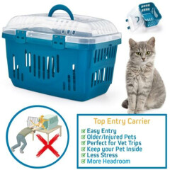 Cat Carriers Dog Puppy Basket Bag Cage Portable Travel Pet Kennel Training Box