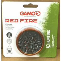 Gamo 632270454 RED FIRE PELLETS .22 CAL. TINS OF 125 - C17