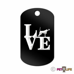Love English Pointer Engraved Keychain GI Tag dog park v2 Many Colors