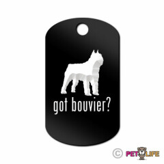 Got Bouvier Engraved Keychain GI Tag dog des Flandres Many Colors