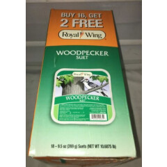 Royal Wing Woodpecker Suet Case 18 Pack NIB!