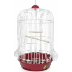 Prevue Hendryx Classic Round Bird Cage, Red, SP31999R,1/2" NEW