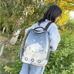 Puppy Transparent Capsule Travel Backpack High Quality Portable Cat Carrier Bag