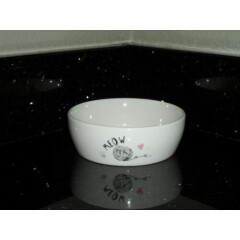 Meow Cat Bowl Brand New