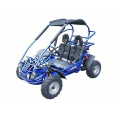 MotoTec Maverick 36V 500W Electric Go Kart - Blue
