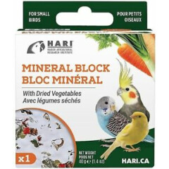 HARI Vegetable Mineral Block for Small Birds