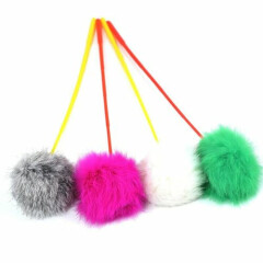 Kitten Wand Teaser Rods Rabbit Hair Ball Funny Products Pet Cat Toy Cat Supplies