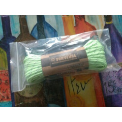 Southern Survival 550 Paracord - 100 Feet - Glow-In-The-Dark & Reflective