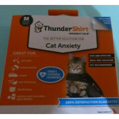 ThunderShirt Cat Anxiety Size: M solid gray 