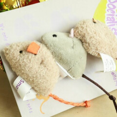 Cute Plush Simulated Little Mouse Props High Quality Pet Cat Bite-resistant Toys