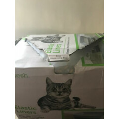 Sophresh Elastic Liners keeps litter contained easy clean-up 40 Size L OPEN BOX