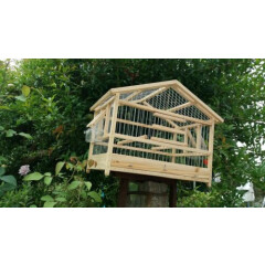 Bird Cage // Bird House // Bird Home // Wooden Handcrafted