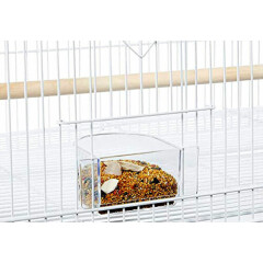 30" Large Aviary Breeding Finch Parakeet Finch Flight Bird Cage With Divider