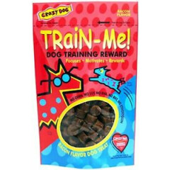 CRAZY PET Train-Me! Treats Bacon 4oz
