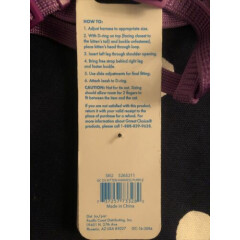 Grreat Choice Adjustable Kitten Harness Purple 8 - 12 In