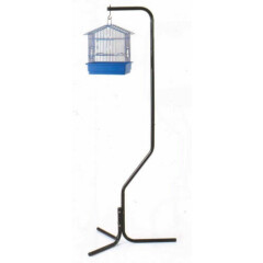Pet Products Tubular Steel Hanging Bird Cage Stand with Metal Hook