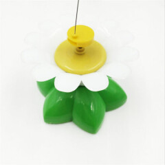 New Electric Rotating Colorful Interactive Butterfly Bird Teaser Pets Cat Toys