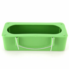 Bird Parrot Food Water Bowl Cups Pigeons Pet Cage Sand Cup Feeder Feeding Box AQ