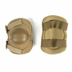 AltaFLEX Tactical Military Elbow Pads Hook + Loop Coyote 53010-14 Made in USA
